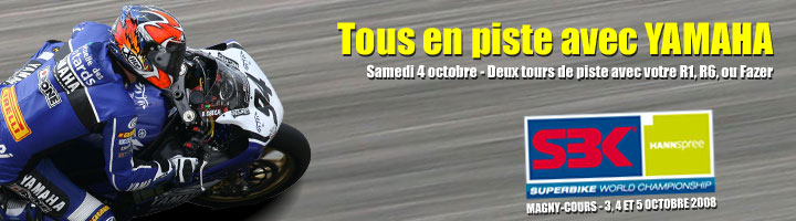 Tous en piste avec YAMAHA