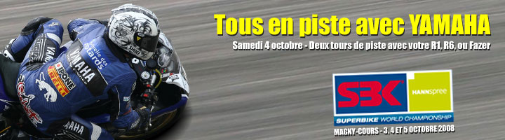 Tous en piste avec YAMAHA