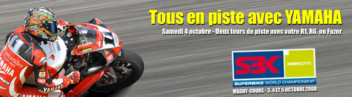Tous en piste avec YAMAHA