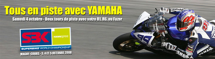 Tous en piste avec YAMAHA