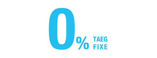 0% TAEG fixe