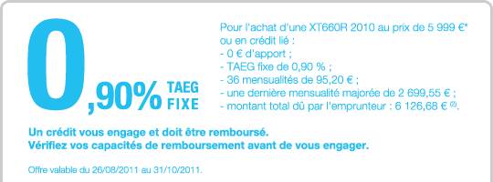 0,90 % TAEG fixe