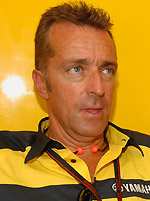Hevé Poncharal - Manager de Dunlop Yamaha Tech 3 (photo PSP/Nikon D2X/Bering)