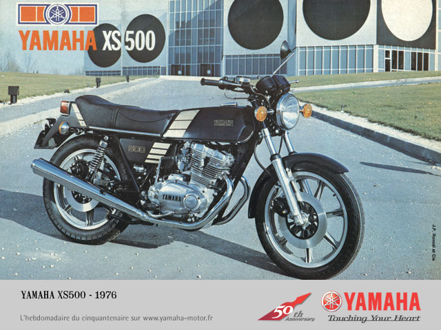 moto yamaha 500 xs
