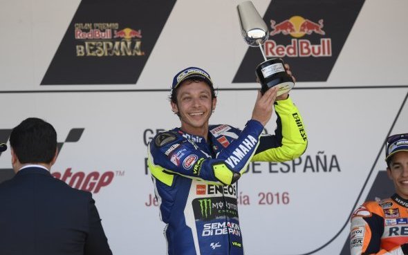 GP Espagne-Jerez (4/18)/Courses : 113e victoire en GP pour Valentino Rossi (M1) !