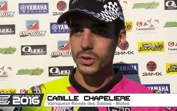 Hossegor-40 (4/6) : Camille Chapelière (YZ450F) signe son premier succès et Jérémie Warnia (YFZ450R) confirme