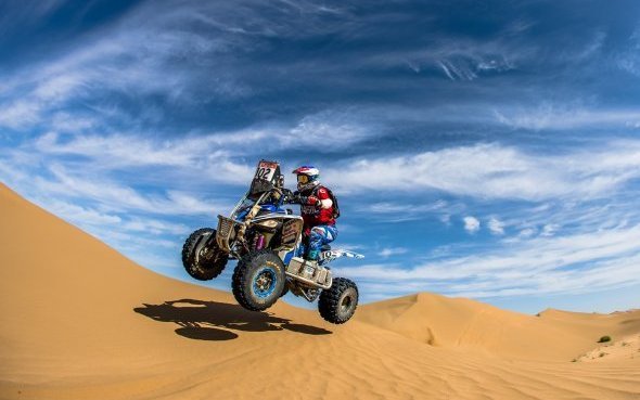 9e Silk Way Rally-Russie-Mongolie-Chine (2/4)/Quad : Victoire pour Rafal Sonik (YMF700R) et doublé Yamaha avec Aleksandr Maksimov (YMF700R)
