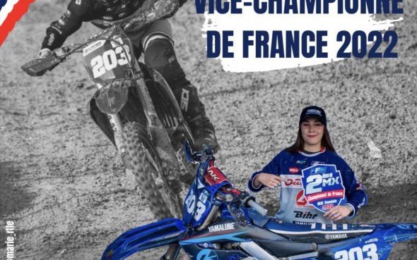 Castelnau-de-Levis-81 (7/7) : Camille Viaud (YZ250F) Vice-Championne de France 2022 !