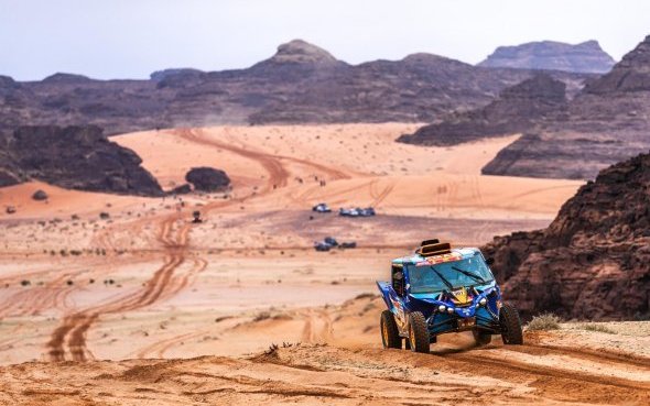 45e Dakar-Arabie Saoudite (1/5)/Étape3 : 3e succès de suite pour Alexandre Giroud (YFM700R) en Quad !