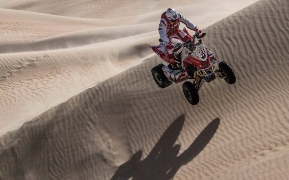 Abu Dhabi Desert Challenge-Émirats Arabes Unis (1/4) : Podium 100% YMF700R