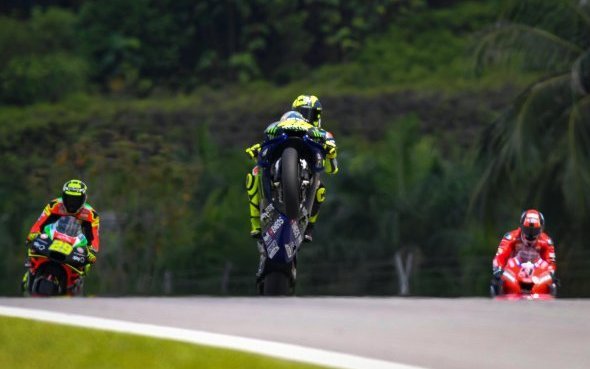 GP de Malaisie-Sepang (18/19)/Essais-2 : Première ligne 100% Yamaha M1 !