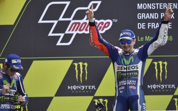 GP France-Le Mans (5/18)/Courses : Doublé Yamaha M1 avec Jorge Lorenzo et Valentino Rossi !