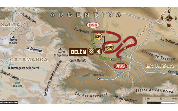 Etape 9 : Adrien Van Beveren (WR450F Rally) 7e malgré la chaleur !