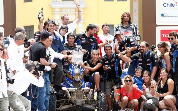 Argentine-Chili-Perou/Etape 14 : Hélder Rodrigues (WR450F Rallye) offre à Yamaha un 2e podium consécutif !