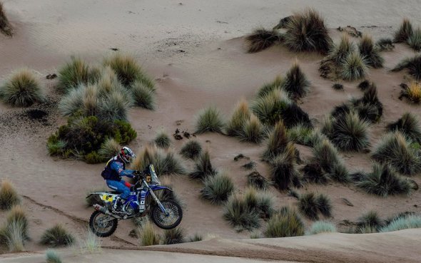 Etape 7-La Paz-Uyuni (BOL) : Les pilotes Yamaha réussissent la première moitié de l'étape marathon