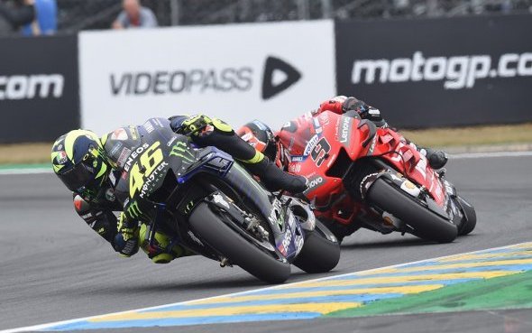 GP de France-Le Mans (5/19)/Course : Valentino Rossi (M1) rentre dans le Top5