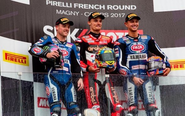 Magny-Cours-France (11/13) : Lucas Mahias (R6) reprend la tête des Supersport
