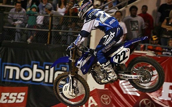 Orlando-Floride (12/17) : Chad Reed (Yamaha YZ450F), convalescent, prend de gros points