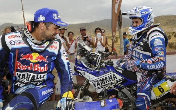 Argentine-Bolivie-Chili/Etape 13 : Avec Yamaha, Olivier Pain (YZ450F) savoure le premier podium de sa carrière !