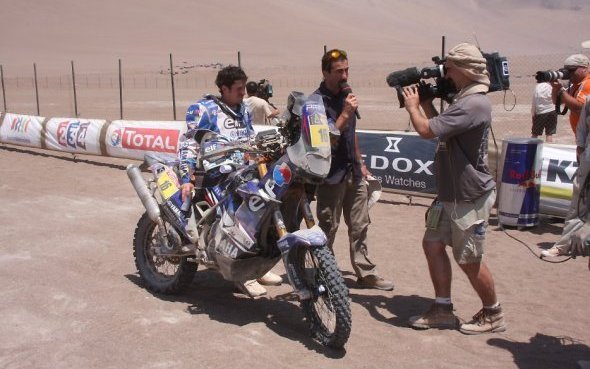 Argentine-Chili-Perou/Etape 9 : Hélder Rodrigues (WR450F Rally) seul sans David Casteu (YZ450F Rallye) !