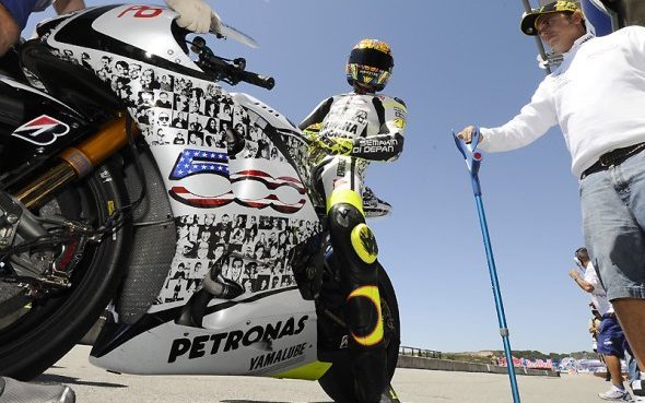 GP USA-Laguna Seca (9/18)/Essais-1 : Yamaha tire groupé avec trois M1 dans le top six !