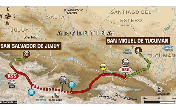Etape 3-S.Miguel/Tucumán-S.Salvador/Jujuy (ARG) : Adrien Van Beveren (WR450F Rally) en mode ‘attack' !