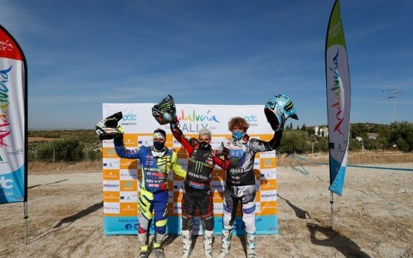 Andalucia Rally-Espagne/Etape4 : Une 2e place en or pour Adrien van Beveren (WR450F Rally) !