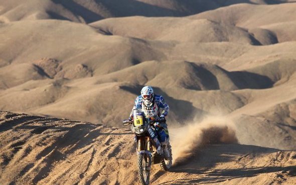 Argentine-Chili-Perou/Etape 9 : Hélder Rodrigues (WR450F Rally) seul sans David Casteu (YZ450F Rallye) !