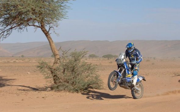 Rallye du Maroc/J5 : David Casteu (YZ450F) retrouve les avant-postes !