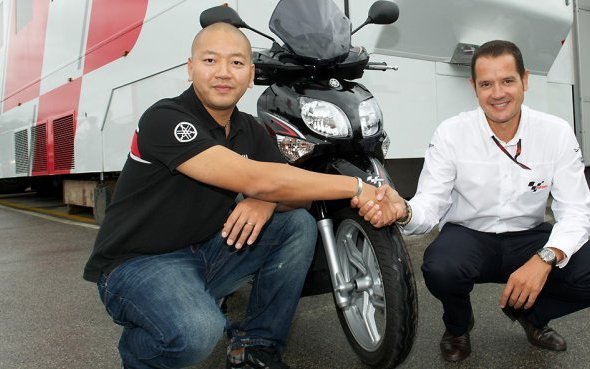 GP Saint Marin-Misano (13/18) : lancement par Yamaha de son nouveau scooter sportif « Xenter MotoGP »