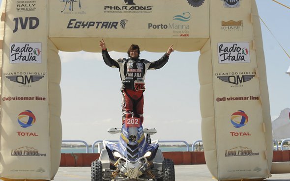 13e Rallye/Pharaons-Egypte/Etape 6 : Rodrigues (WR450F) et Patronelli (YFM700R) lauréats 2010 !