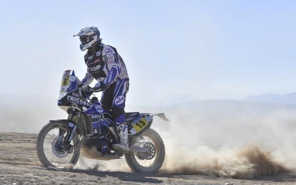 Etape 7 : 6e à Uyuni, Juan Pedrero Garcia (WR450F Rally) signe sa meilleure performance 2015 !