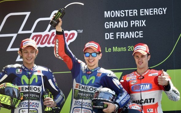 GP France-Le Mans (5/18)/Courses : Lorenzo-Rossi (M1), la doublette gagnante ! 