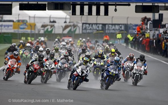 76e Bol d'Or-Magny Cours (1/5)/Course : Podium et tir groupé des Yamaha R1 2012 !