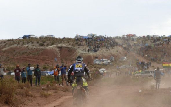 Etape 7 : 6e à Uyuni, Juan Pedrero Garcia (WR450F Rally) signe sa meilleure performance 2015 !