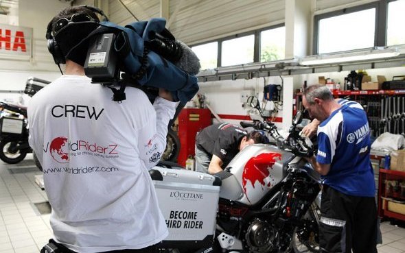 Yamaha soutient la cause du WorldRiderZ