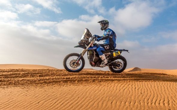 44e Dakar-Arabie Saoudite (1/5)/Etape2 : Adrien Van Beveren (WR450F Rally) grapille deux places de plus !