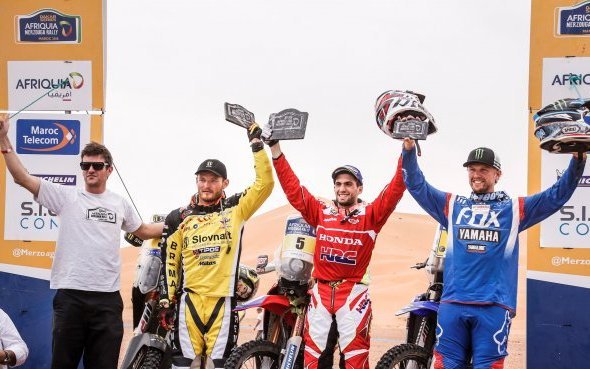 Merzouga Rally-Maroc : Adrien Van Beveren (WR450F Rally) décroche son premier podium !