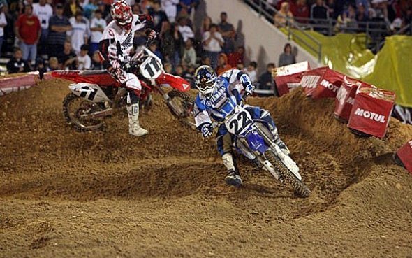 Orlando-Floride (12/17) : Chad Reed (Yamaha YZ450F), convalescent, prend de gros points
