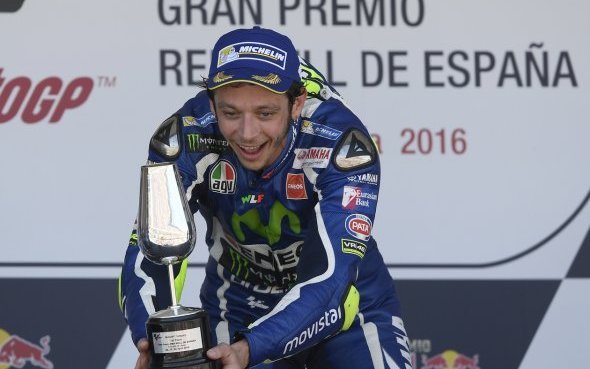 GP Espagne-Jerez (4/18)/Courses : 113e victoire en GP pour Valentino Rossi (M1) !