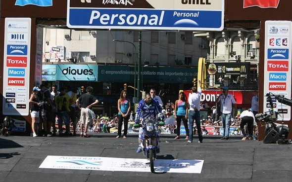 Argentine-Chili/Etape 1 : Jonah Street (WR450F) premier leader Yamaha !