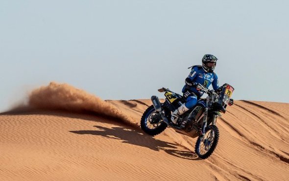 44e Dakar-Arabie Saoudite (1/5)/Etape8 : Adrien Van Beveren (WR450F Rally) retrouve la 3e place !
