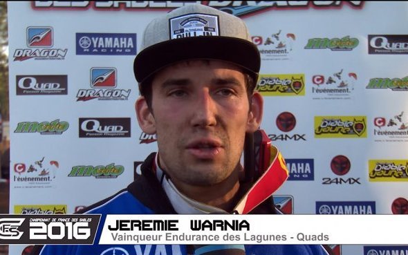 Saint-Léger-de-Balson-33 (3/6) : Victoire 100% Yamaha avec Daymond Martens (YZ450F) et Jérémie Warnia (YFZ450R) 