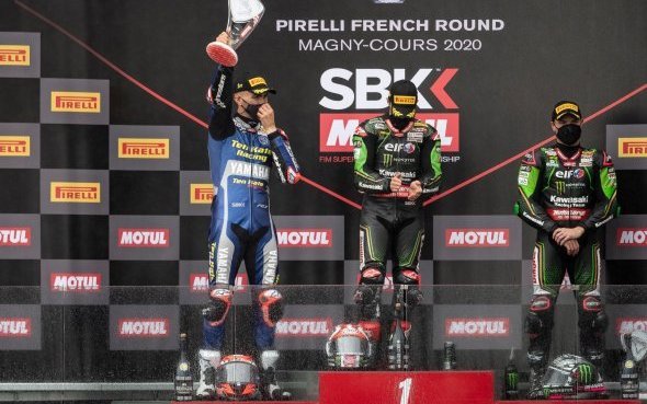 Magny-Cours-France (7/8) : Loris Baz (R1) signe la meilleure performance Yamaha du week-end en WorldSBK !