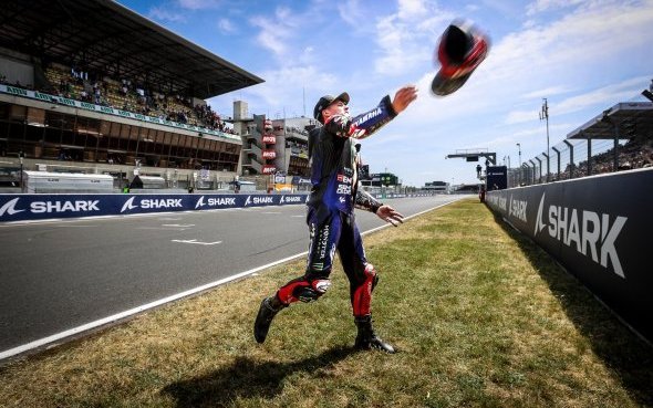 GP France-Le Mans (7/21)/Course : Fabio Quartararo (M1) au pied du podium !