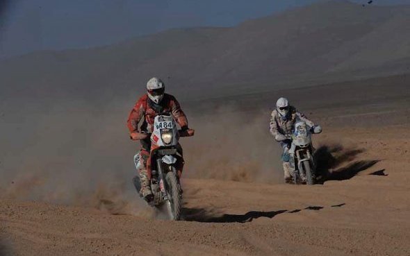 Argentine-Chili-Perou/Etape 9 : Hélder Rodrigues (WR450F Rally) seul sans David Casteu (YZ450F Rallye) !