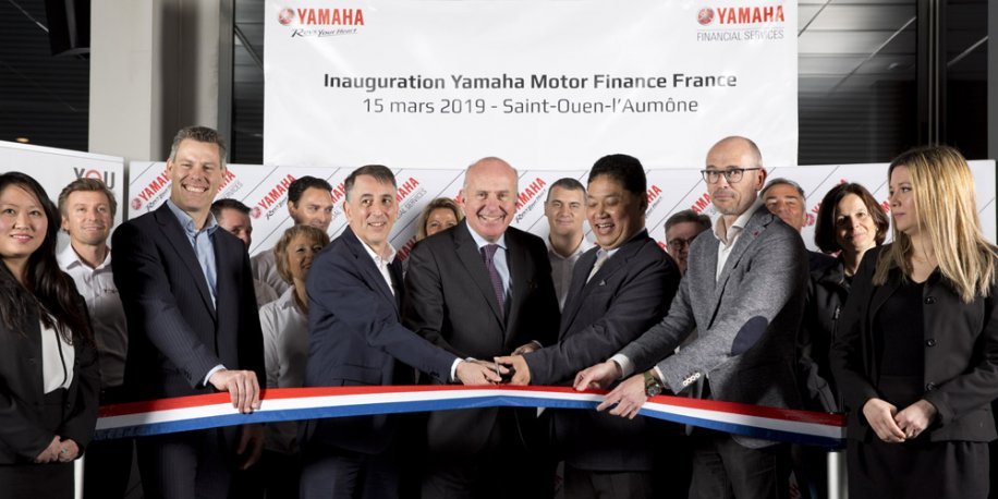 Inauguration Yamaha Motor Finance France S.A.S.