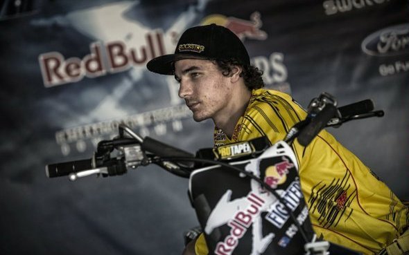 Dubai-Emirats Arabes Unis (2/6) : Tom Pagès (YZ250), l'homme fort des Red Bull X-Fighters 2013