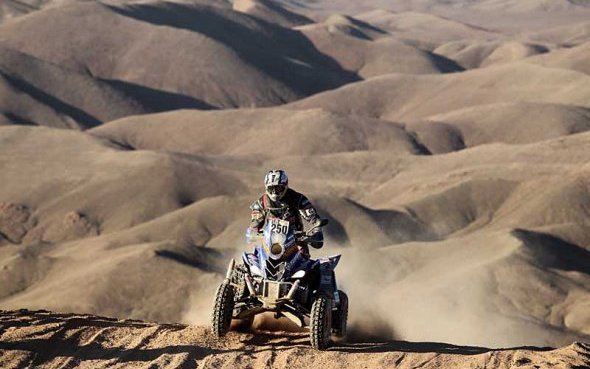 Argentine-Chili-Perou/Etape 9 : Hélder Rodrigues (WR450F Rally) seul sans David Casteu (YZ450F Rallye) !