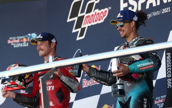 GP Espagne-Jerez (4/21)/Course : Franco Morbidelli (M1) retrouve le podium !